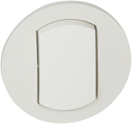 Legrand 067801 Клавиша Выкл IP44 CLN бел.