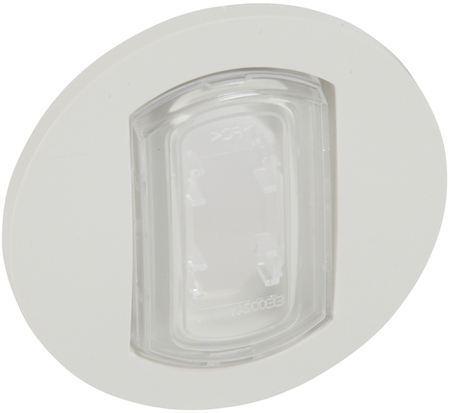 Legrand 067805 Клав. Выкл этикет IP44 CLN бел.