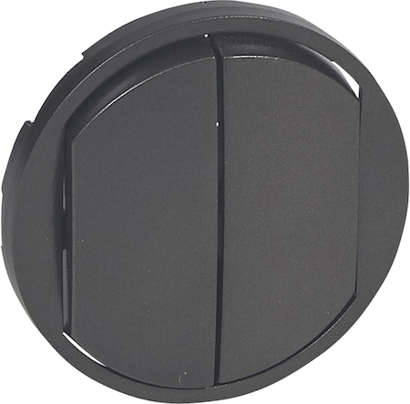 Legrand 067902 CLN2 Накл. выкл 2к Графит