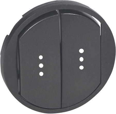 Legrand 067904 CLN2 Накл. выкл.2к с пдсв.Граф