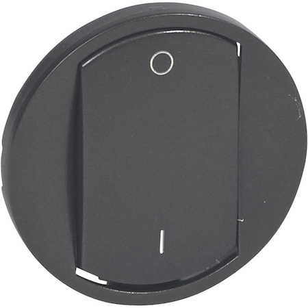 Legrand 067921 CLN2 Накл. выкл.2-пол. Графит
