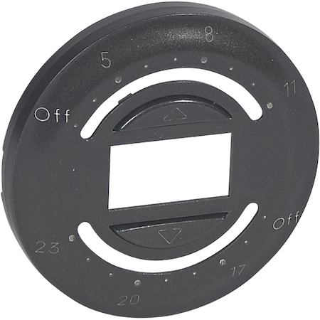 Legrand 067959 CLN2 Накл.выкл.шт.прог.Графит