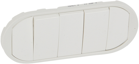 Legrand 068011 Celiane ЛП выкл. 5-кл.белый