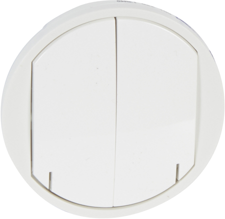 Legrand 068172 CLN Панель лиц выкл 2м ZB бел