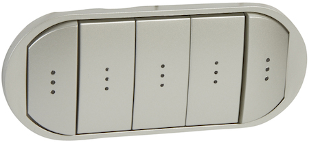 Legrand 068320 Клавиша Титан выкл 5-клав инд