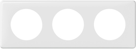 Legrand 068633 Рамка 3п Белая CLN