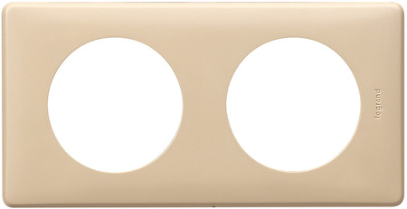 Legrand 068662 Рамка 2п Имбирь CLN