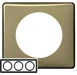 Legrand 068693 Рамка 3п Сл.кость CLN