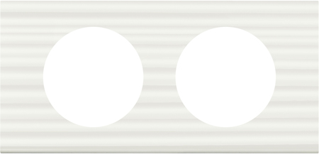 Legrand 069012 CLN2 Рамка 2п Corian БелРельеф