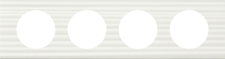 Legrand 069014 CLN2 Рамка 4п Corian БелРельеф