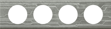 Legrand 069044 CLN2 Рамка 4п Техно