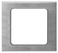 Legrand 069107 Рамка 2X2м Фактур. Сталь CLN