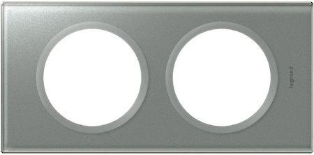 Legrand 069342 Рамка 2п СмальтаМеталлик CLN