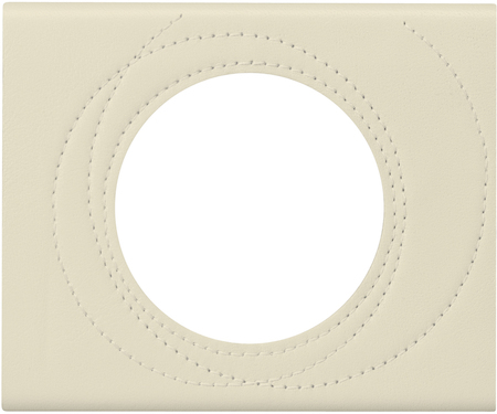 Legrand 069431 CLN2 Рамка 1п Кожа макиато