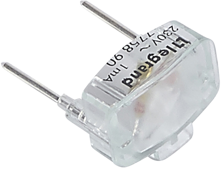 Legrand 069496 Plexo Лампа230В-1мA зел.(д/кн)