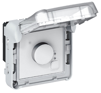 Legrand 069508 PlexoТермостат электрон серый
