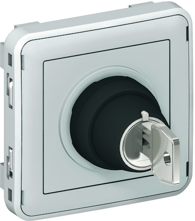Legrand 069534 PlexoВык.с кл.2пз(2кнт НО)сер