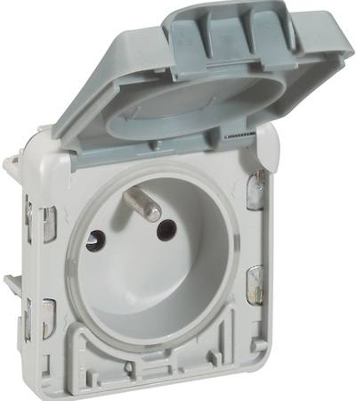 Legrand 069555 Plexo Роз. 2К+З фр крышка