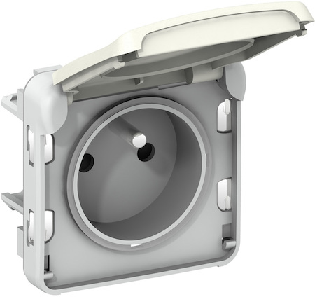Legrand 069621 Plexo Розетка 2К+З фр