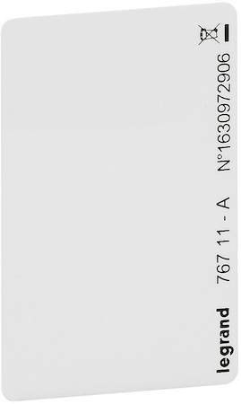Legrand 076711 Mosaic Ключ-карточка ISO