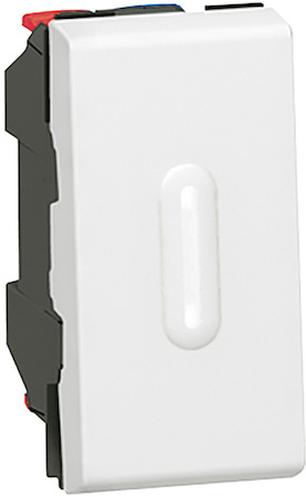 Legrand 077062 Mosaic Перекл. 20A инд. 1м.