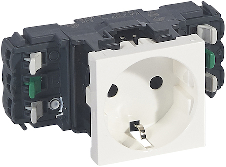 Legrand 077401 Msc Роз. DLP н.ст. 2К+З б/заж.