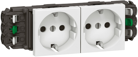 Legrand 077402 Роз.DLP н.ст. 2Х2К+З б/заж.
