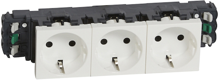 Legrand 077403 Роз.DLP н.ст. 3Х2К+З б/заж.