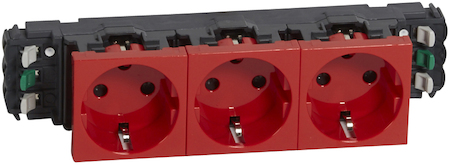 Legrand 077423 Роз.DLP н.ст.3Х2К+З бл. б/заж.