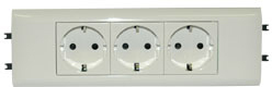 Legrand 077433 Роз.DLP65 н.ст. 3X2К+З б/заж.