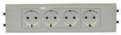 Legrand 077434 Роз.DLP65 н.ст. 4X2К+З б/заж.