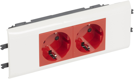 Legrand 077452 DLP Р. Кр.65 н.ст.2x2К+З с бл.