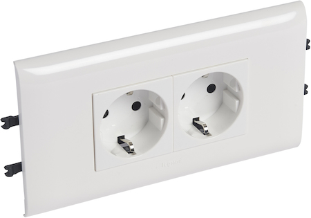 Legrand 077462 Р.Dlp Кр.65 Нем.Ст. 2x2к+З