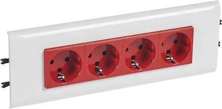 Legrand 077484 Р.Dlp Кр.65 Н.Ст. 4х2к+З Блок.