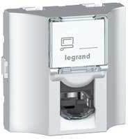 Legrand 078625 MOSAIC RJ45 прох. к.5е FTP ал