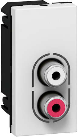 Legrand 078753 Розетка Аудио стерео 2 RCA