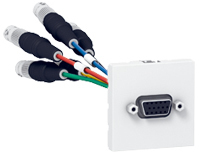 Legrand 078759 Mosaic Адаптер HD 15+5 BNC