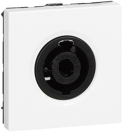 Legrand 078760 Mosaic Розетка аудио 4конт. 2м