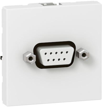 Legrand 078765 Mosaic Розетка SUB D9,под винт