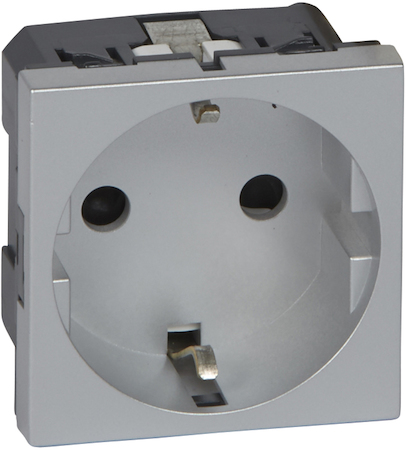 Legrand 079213 Msc Роз.2К+З н.ст.,в/заж,ал.