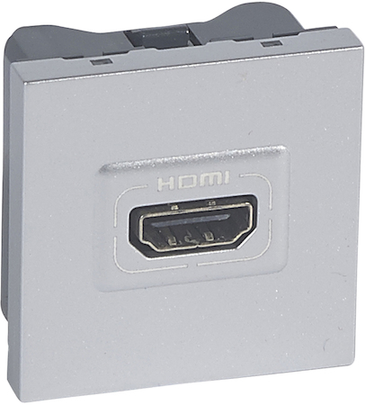 Legrand 079275 Mosaic Роз. HDMI Алю
