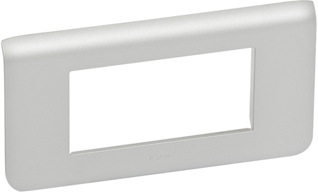 Legrand 079314 Рамка 4м гор Алю пласт. MSC N