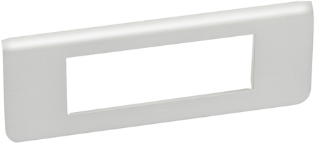 Legrand 079316 Рамка 6м Алю пласт. MSC N