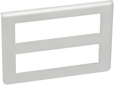 Legrand 079337 Рамка 2X8м Алю пласт. MSC N