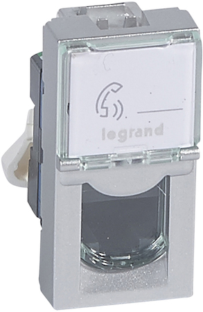 Legrand 079461 MOSAIC RJ45 UTP кат6 1 мод ал