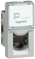 Legrand 079462 MOSAIC RJ45 FTP кат6 1мод ал