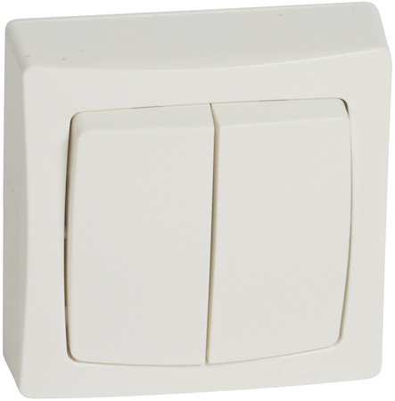 Legrand 086020 OteoДвойн.перекл.10А 250Вкомп.
