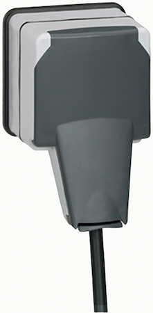 Legrand 090465 Plexo Роз.2К+З с кр.д/вилки16А