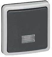 Legrand 090482 Plexo Кн.выкл.с инд.6А сборн.