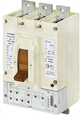 Legrand 1024499 Выкл. ВА08-0635С-366910-20УХЛ3 Ручн Стац ном. ток 630А короткие вывода